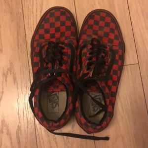 Vans checkerboard style